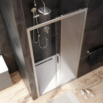 AM.PM Gem Solo 110 W90G-110-1-195MM профиль Хром матовый стекло матовое-прозрачное