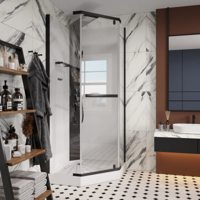 Ceruttispa CHIKA901B без крыши (90x90x215-225)