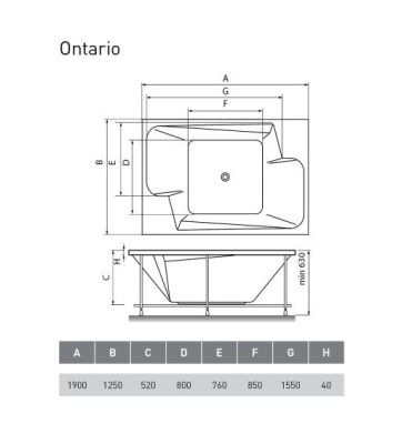 Vayer Ontario 190х125 Vayer Ontario 190х125