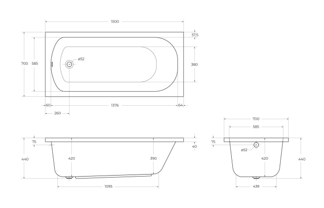 CEZARES ECO-150-70-41-W37, 150x70x41 CEZARES ECO-150-70-41-W37, 150x70x41
