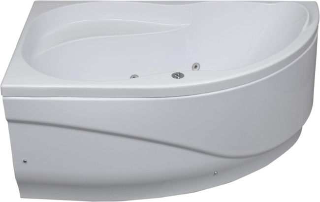 Aquanet Graciosa 150x90 L (с каркасом и фронтальной панелью)