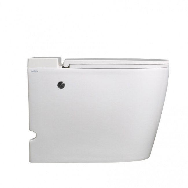 ABBER Bequem AC1114P приставной белый с импульсным смывом