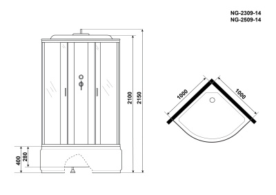 Niagara Classic NG-2509-14 100x100