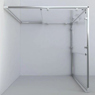 Vincea Garda VHC-1G100CLGM 100*190 профиль вороненая сталь