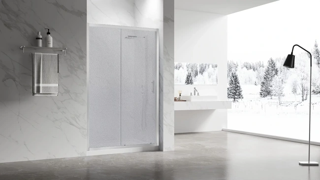 Veconi Vianno VN-55, 1000x1950, хром, стекло pear