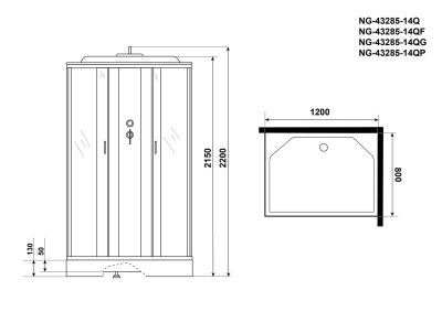 Niagara Classic NG-43285-14QF 120x80