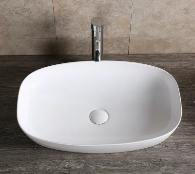 Ceruttispa CR0063 накладная, белая, прямоугольная 600х385х135