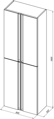 Allen Brau Eclipse 60 1.E1006.PWM 2.0 папирус матовый (00333987)