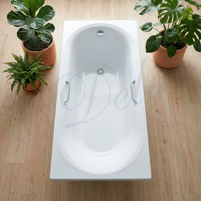 Delice Dolce 170х70 глянцевая с ручками Хром DLR330058R-G