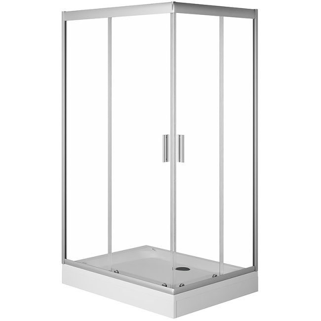 AM.PM Gem 120x80 W90G-404-120280-MT профиль Хром матовый стекло прозрачное без поддона