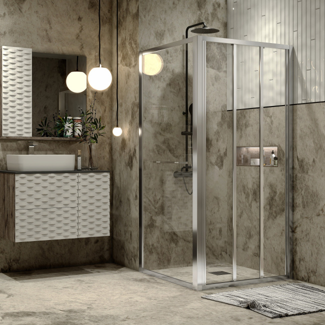 Grossman Alba GR-9090Al1 90x90 без поддона