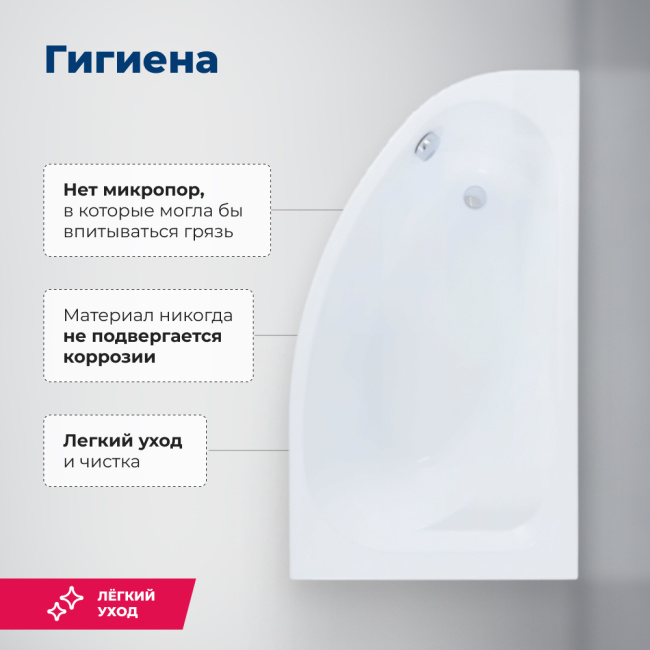 Aquanet Mia 140x80 R (с каркасом)
