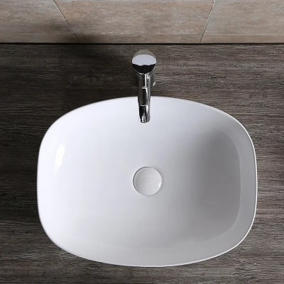 Ceruttispa CR0064 накладная, белая, прямоугольная 510х390х140