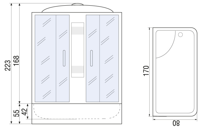 River Nara 170/80/55 MT River Nara 170/80/55 MT