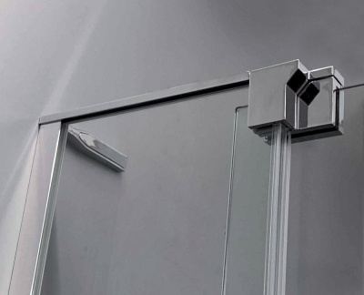 CEZARES SLIDER-AH-2-90/100-100/110-C-NERO без поддона