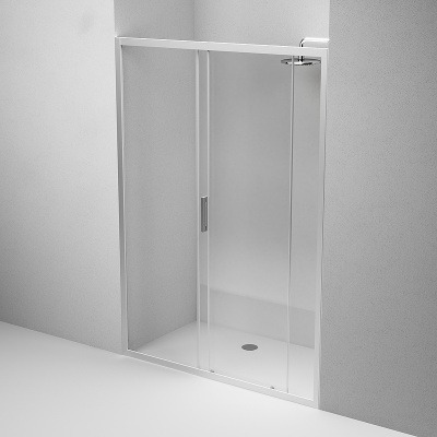 AM.PM Gem 140 W90G-140-1-195MT профиль Хром матовый стекло прозрачное