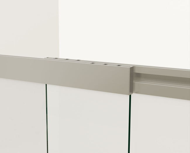 Vincea VSB-1E100CGB, 1000*1450, матовый черный, стекло тонированное