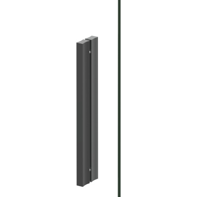 Vincea Walk-In VSW-1WSL120GSGM, 1200*2000, вороненая сталь, стекло янтарь