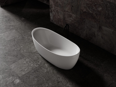 Vincea VBT-6S03MW, 1700*800*630, белый мат., слив-перелив в комплекте