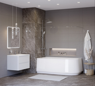 CEZARES LUX CZR-LUX-CORNER-165-80-58-L