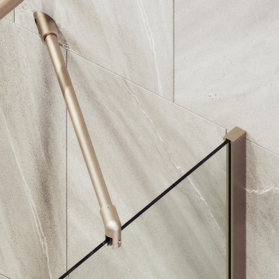 MaybahGlass в широком профиле, 8 мм, Стекло Бесцветное, 30x140 (MGV-248-2ш)