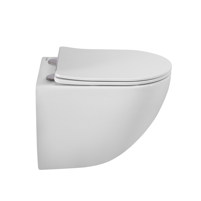 BelBagno AMANDA-TOR BB051CH-TOR-FC/SC безободковый с сиденьем и смывом TORNADO (чаша)