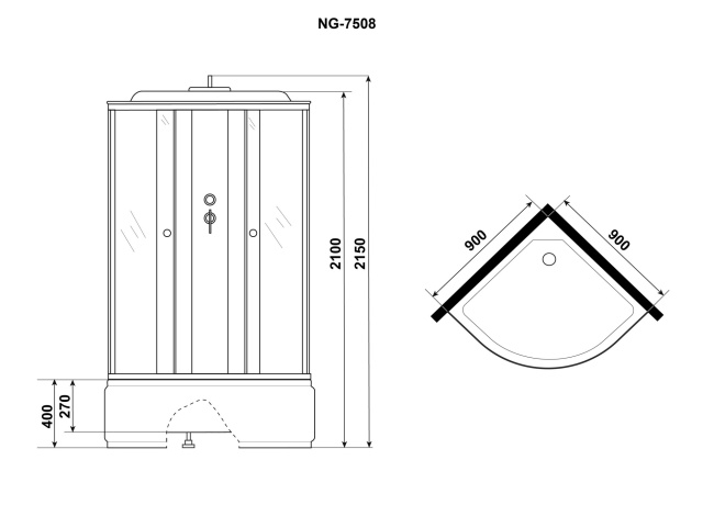 Niagara Eco E90/40/TN 90x90