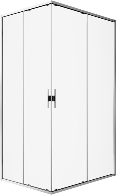 ALLEN BRAU 3.32021.00 PRIORITY S EASY CLEAN,OPTIWHITE 6мм,1200х900х2000мм, хром (374353)