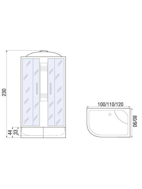 River Dunay XL 120/90/44 TH R
