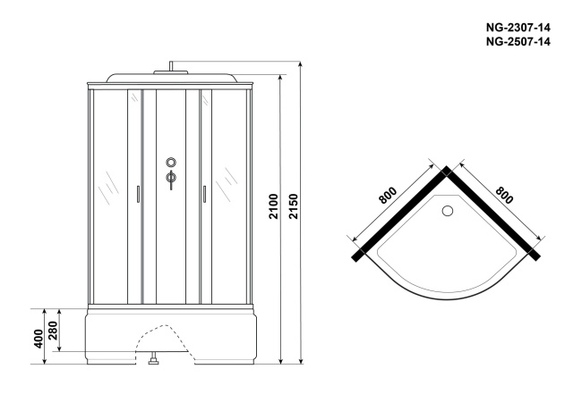 Niagara Classic NG-2307-14 80x80