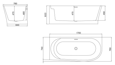 BelBagno BB410-1700-780-L BelBagno BB410-1700-780-L