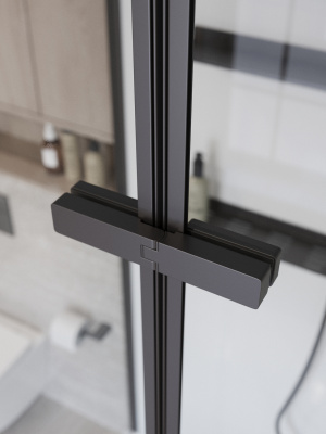 BelBagno UNO-CAB-A-1-90-C-NERO-Bi-TOP-L, левая