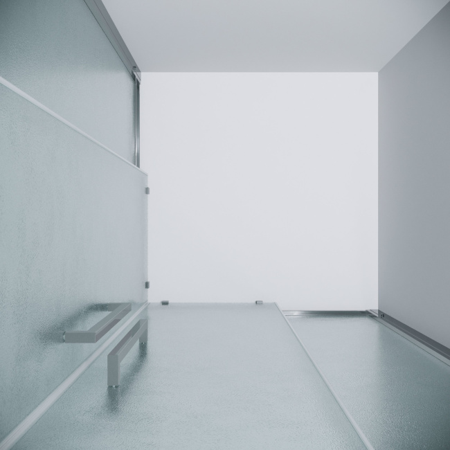 Grossman 300.K33.02.8080.10.02 Cosmo (80*80*195) квадрат,раздвижная,хром,стекло шиншилла,1мест без поддона