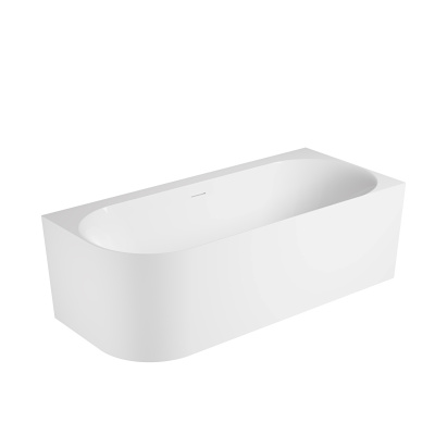 Vincea VBT-704-1800-R, 1800*800*585, цвет белый, правая, щелевой перелив, слив белый