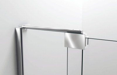 Vincea Extra VDP-1E1011CLB, 1000/1100, черный, стекло прозрачное