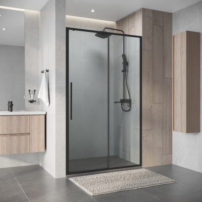 Niagara Nova NG-34-13AGR (130х195) раздвижная,графит,стекло прозрачное,1 место