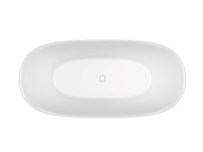 Vincea VBT-701-1700MW, 1700*800*585, цвет белый мат., щелевой перелив, слив белый