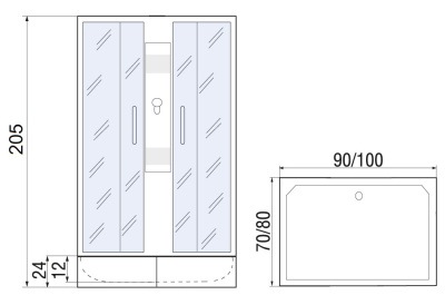 River Quadro Б/К 90/70/24 MT River Quadro Б/К 90/70/24 MT