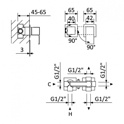 CEZARES PORTA-VDIM3-M-SR