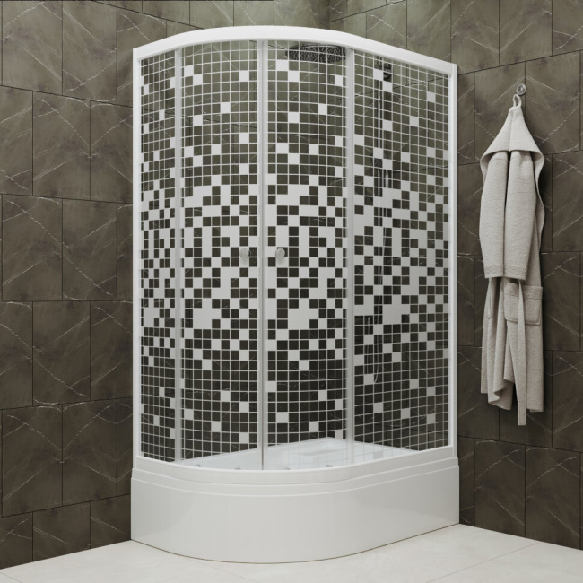 SanDav Коралл 120*80 В Правое (Щ0000061783) с поддоном