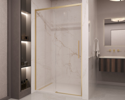 Vincea Stella VDS-1ST150CLG, 1500, брашированное золото, стекло прозрачное