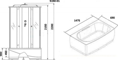 Niagara Ultra NG-5150-01 150x70