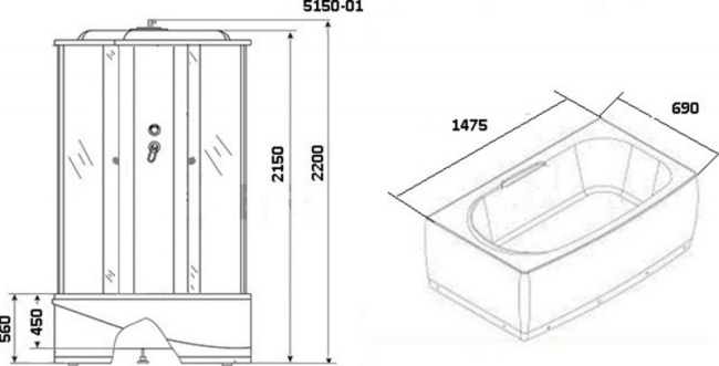 Niagara Ultra NG-5150-01 150x70