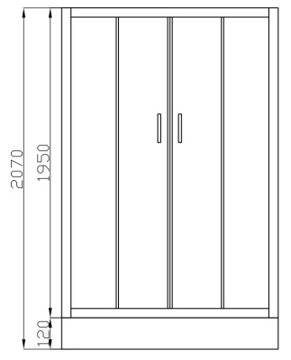 Ceruttispa Viva 100B без поддона