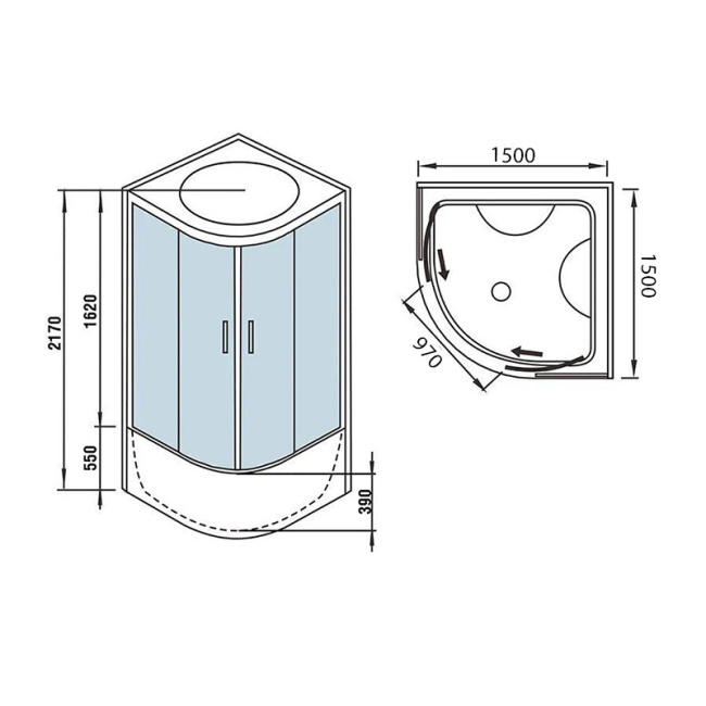 WeltWasser WW500 Emmer 15055-2 150х150 10000004658
