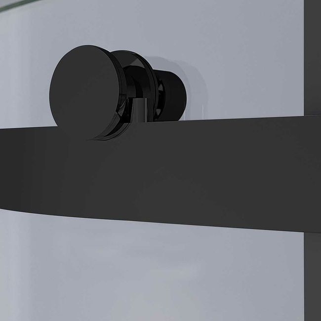 Vincea Como-N 130x100 VSR-4CN1013CLB профиль Черный стекло прозрачное без поддона