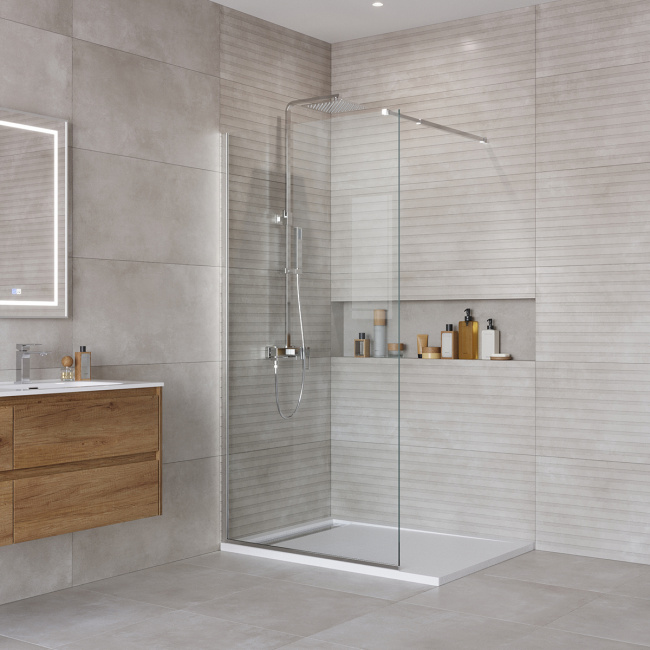 BelBagno KRAFT KRAFT-L-1-90-C-Cr хром глянцевый