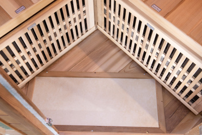 SaunaMagic Cedar CST Corner Mini G SaunaMagic Cedar CST Corner Mini G