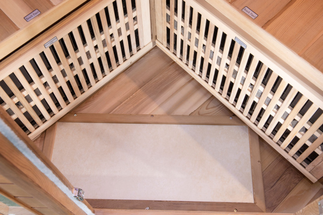 SaunaMagic Cedar CST Corner Mini G