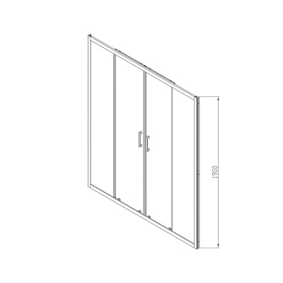 Vincea Alpha VDS-3AL2170MT, 1700, хром, стекло текстурное